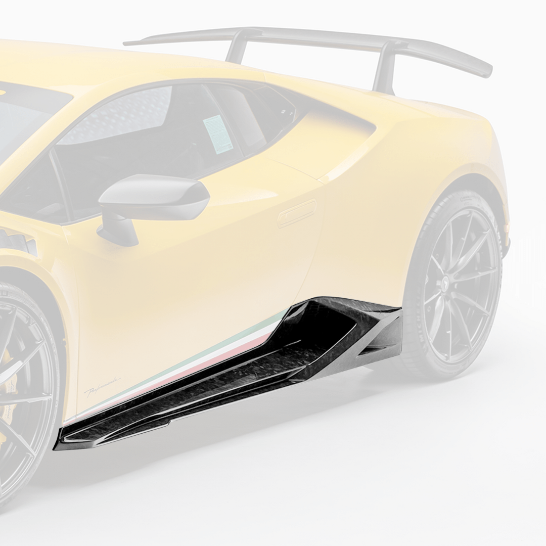 Lamborghini Huracan Performante Vicenza Edizione Aero Side Blades - Vorsteiner Wheels  - Aero - [tags]