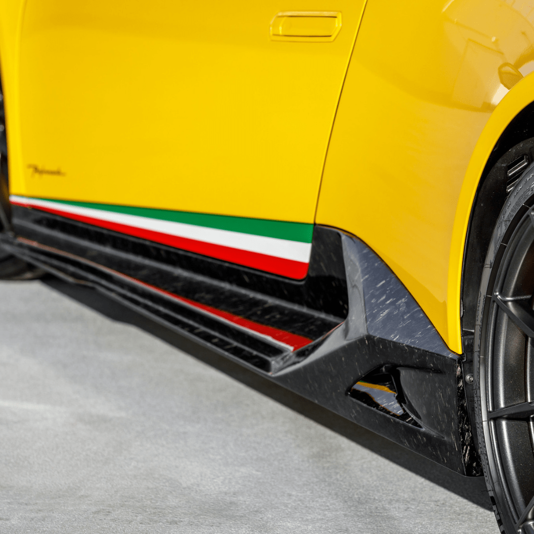 Lamborghini Huracan Performante Vicenza Edizione Aero Side Blades - Vorsteiner Wheels  - Aero - [tags]