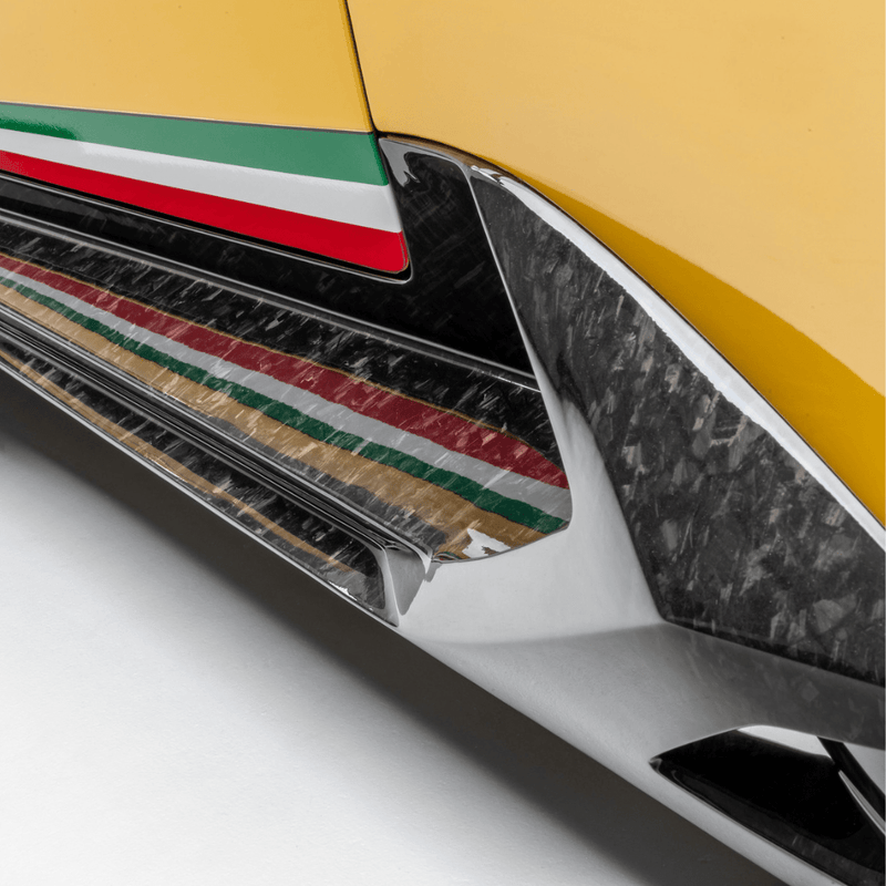 Lamborghini Huracan Performante Vicenza Edizione Aero Side Blades - Vorsteiner Wheels  - Aero - [tags]