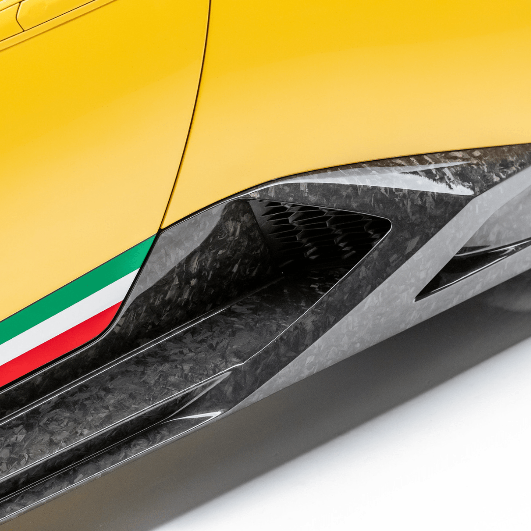 Lamborghini Huracan Performante Vicenza Edizione Aero Side Blades - Vorsteiner Wheels  - Aero - [tags]