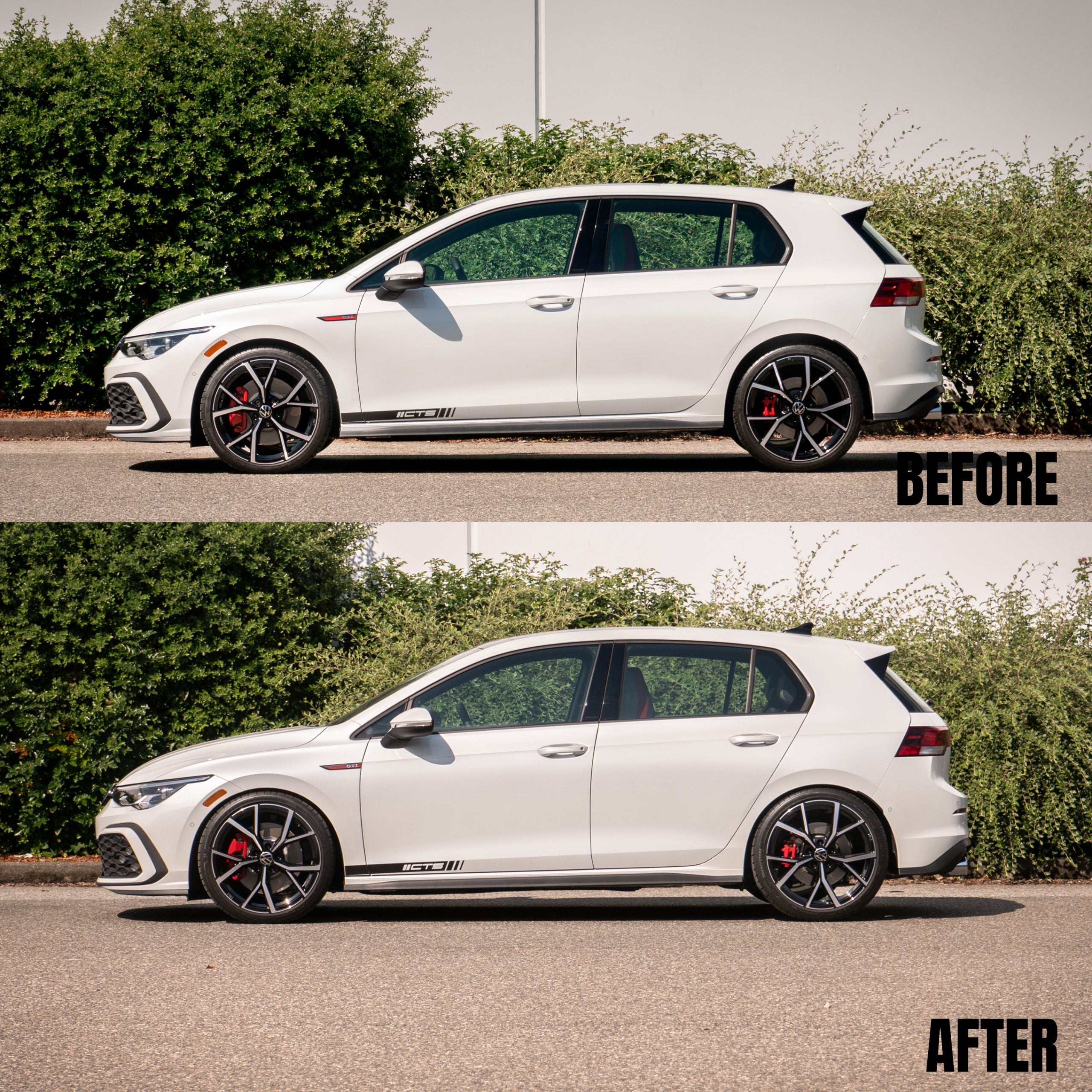 CTS Turbo Lowering Springs - MK8 GTI