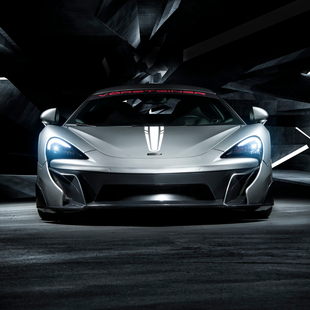 McLaren 570S VX Aero Front Bumper w/ Front Splitter - Vorsteiner Wheels  - Aero - [tags]