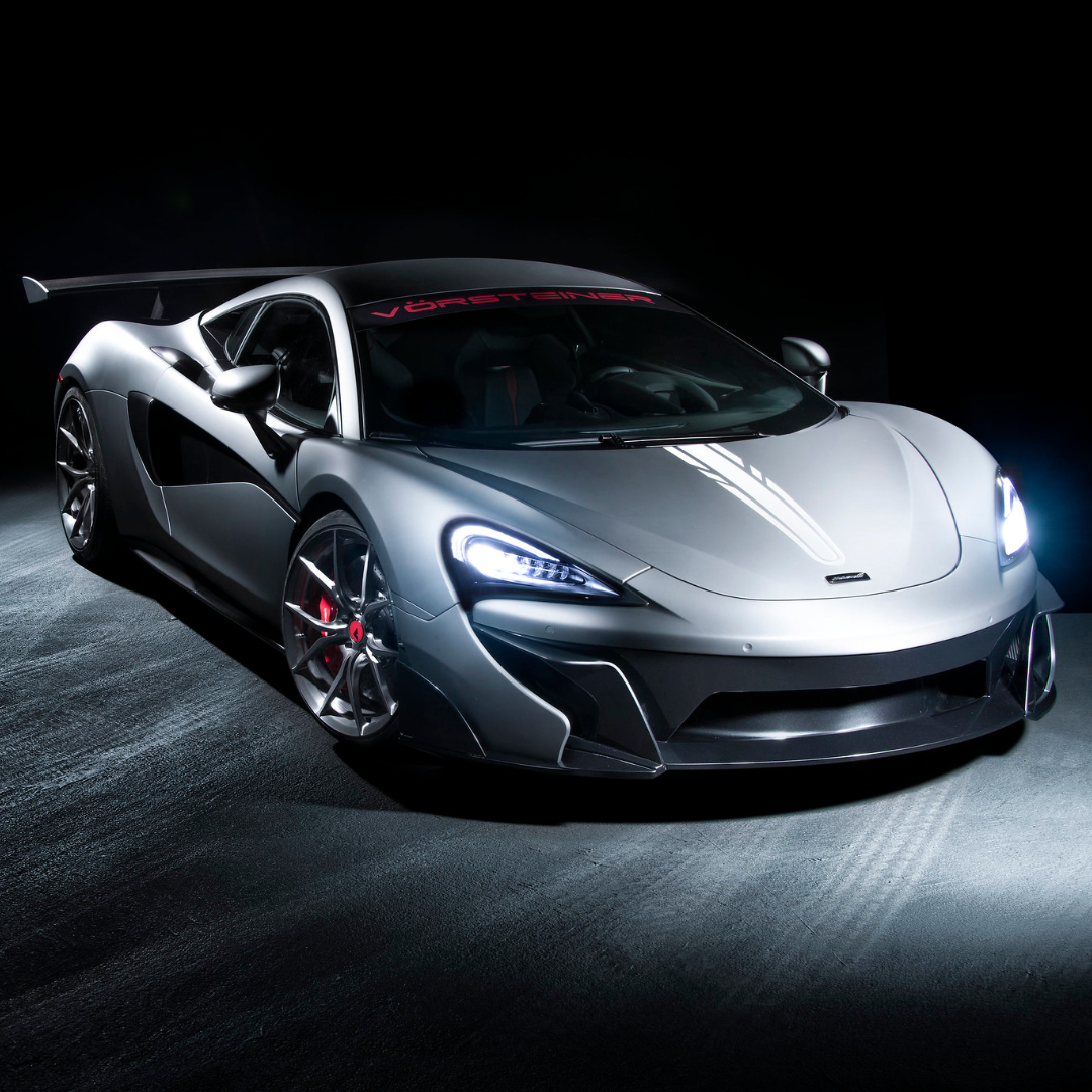 McLaren 570S VX Aero Front Bumper w/ Front Splitter - Vorsteiner Wheels  - Aero - [tags]