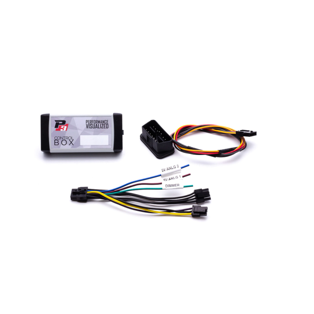 P3 V3 OBD2 Gauge Blue + White MK7