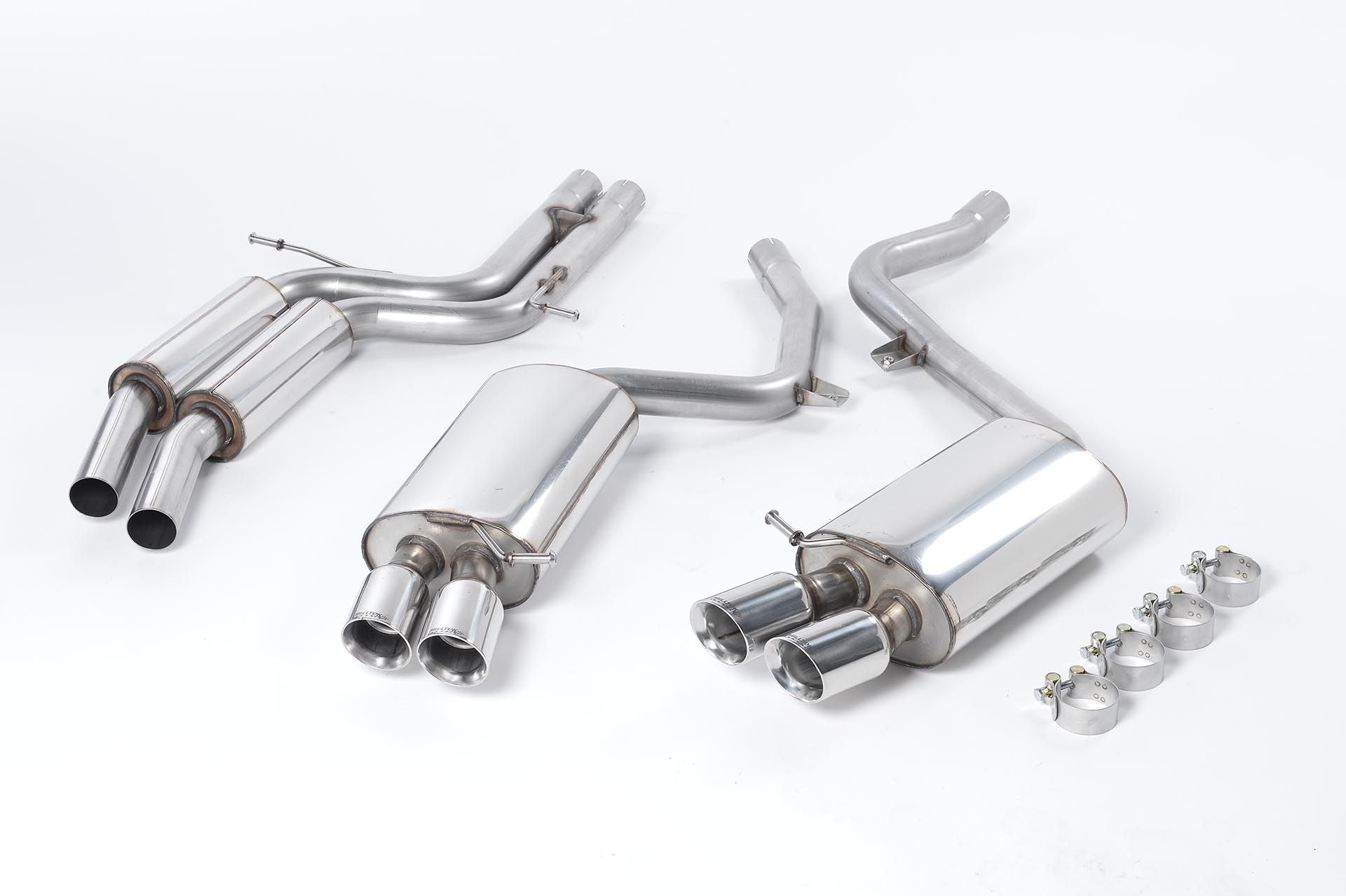 Milltek Catback Exhaust - Audi B8 S5 4.2 Coupe (Manual Only)