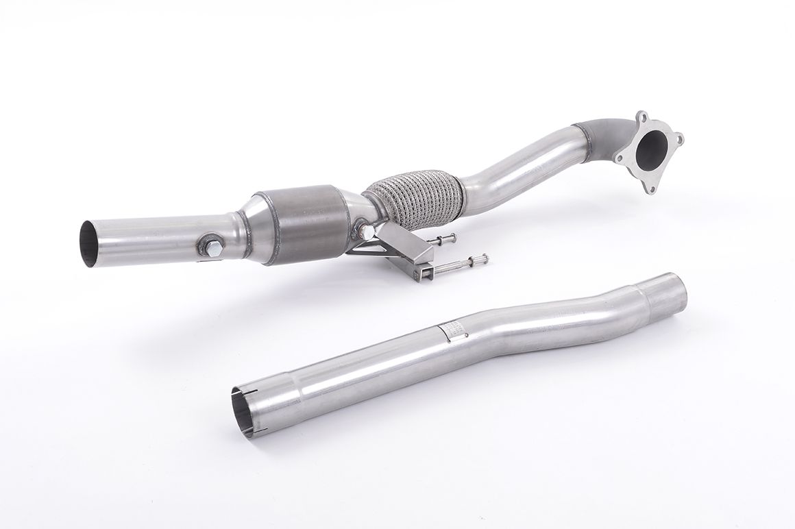 Milltek Catted High Flow Downpipe - Audi 8P A3