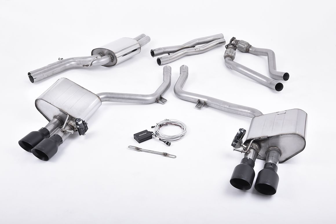 Milltek Valved and Resonated Catback Exhaust - Audi B8.5 S4 3.0