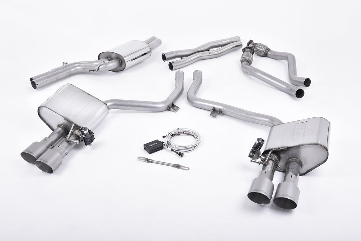 Milltek Valved and Resonated Catback Exhaust - Audi B8.5 S4 3.0