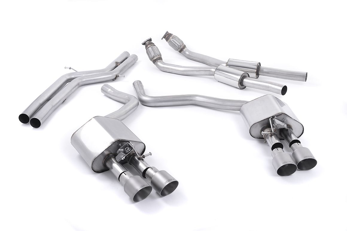Milltek Valved Catback Exhaust - Audi C7 S6 4.0T