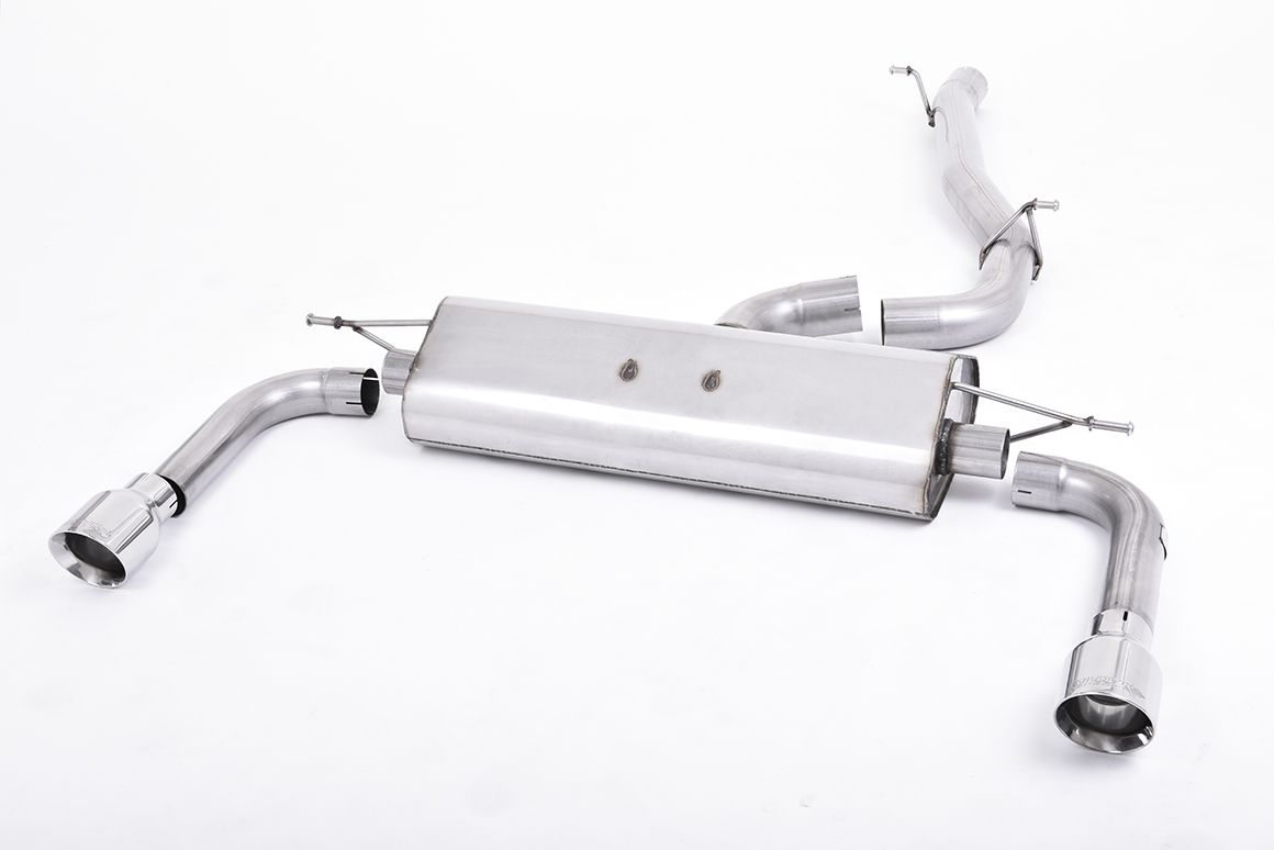 Milltek Catback Exhaust - Audi 8V A3 2.0T Sedan Quattro