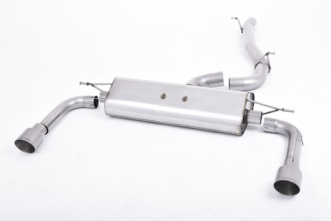 Milltek Catback Exhaust - Audi 8V A3 2.0T Sedan Quattro