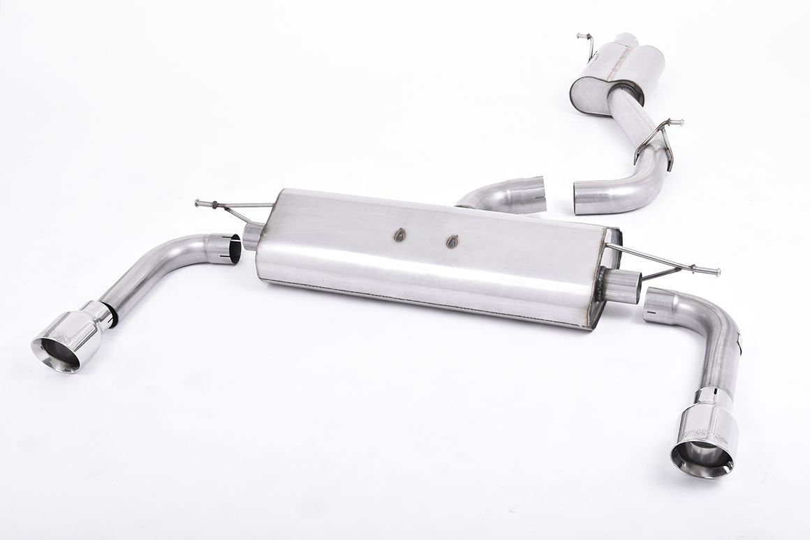 Milltek Catback Exhaust - Audi 8V A3 2.0T Sedan Quattro