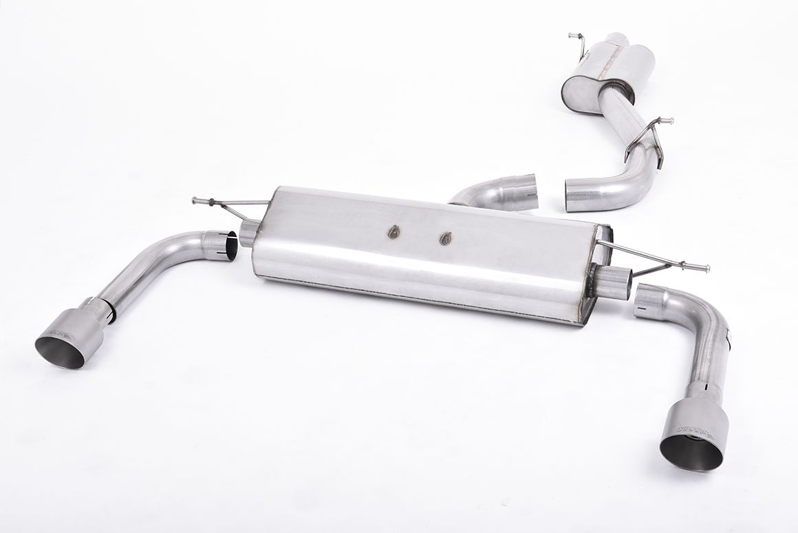 Milltek Catback Exhaust - Audi 8V A3 2.0T Sedan Quattro