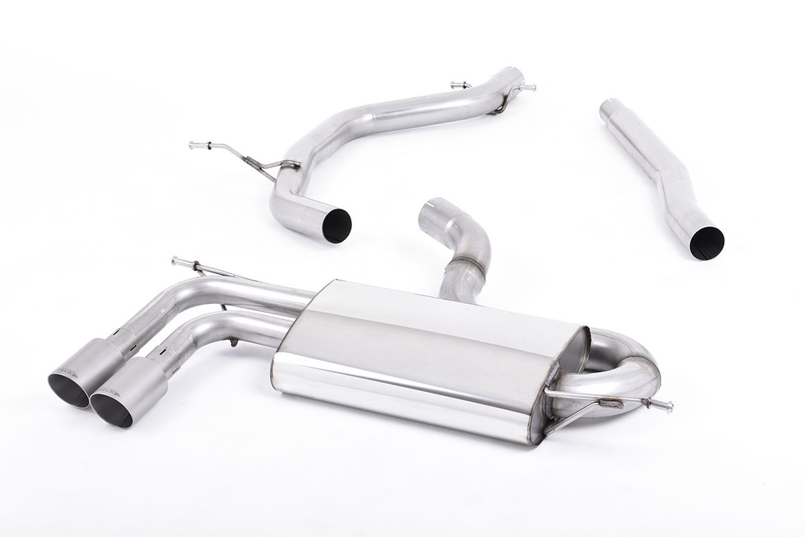 Milltek Particulate Filter-Back Exhaust - Audi 8P A3 2.0 TDI (3-Door)