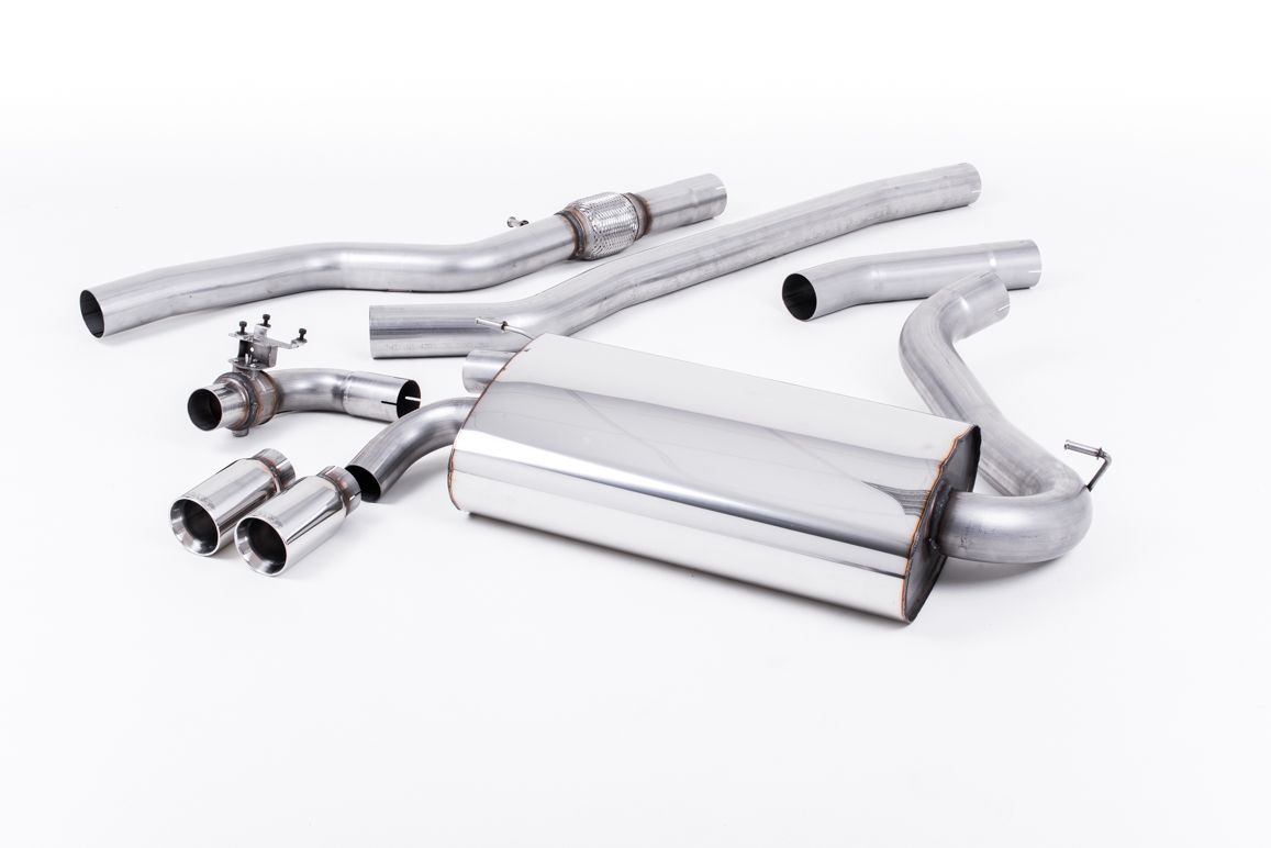 Milltek Cat-Back Exhaust - BMW F32 428i Coupe (Automatic without Tow Bar) - OE Twin Outlet Style