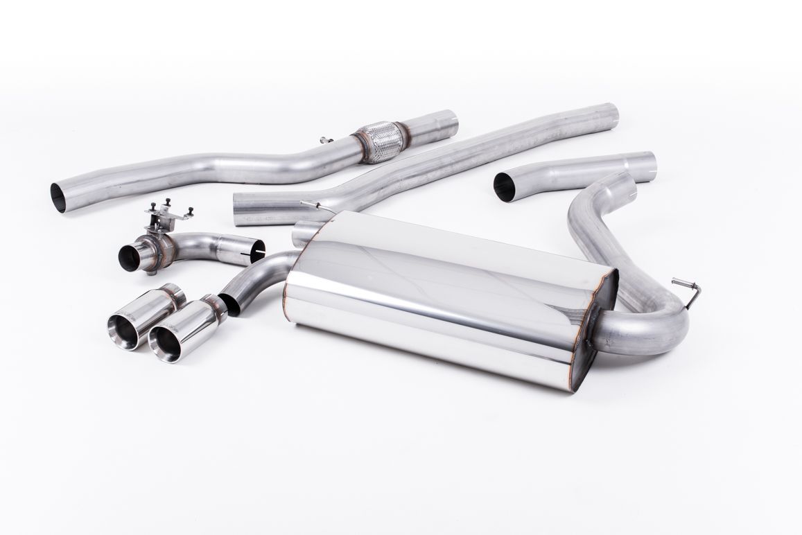 Milltek Cat-Back Exhaust - BMW F32 428i Coupe (Manual without Tow Bar) - OE Twin Outlet Style