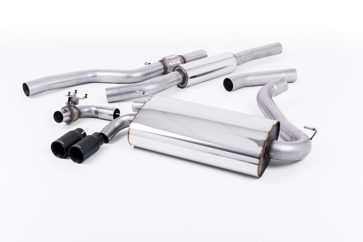 Milltek Cat-Back Exhaust - BMW F32 428i Coupe (Automatic without Tow Bar) - OE Twin Outlet Style