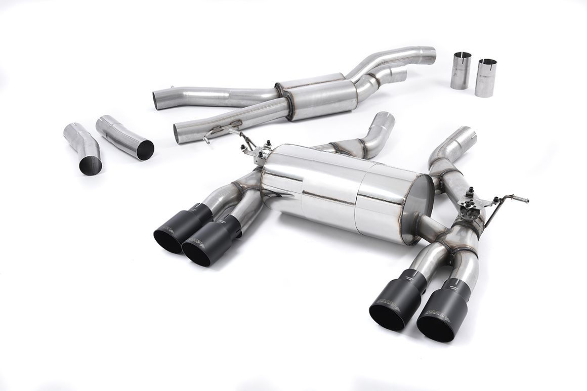 Milltek Resonated Cat-Back Exhaust - BMW F80 M3/M3 Competition Saloon (Non-OPF/GPF models only)