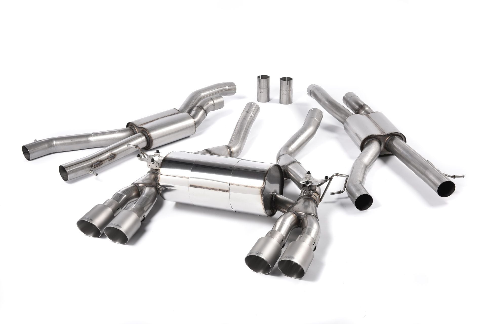 Milltek Non-Resonated Race Cat-Back Exhaust - BMW F80 M3/M3 Competition Saloon (Non-OPF/GPF models only)