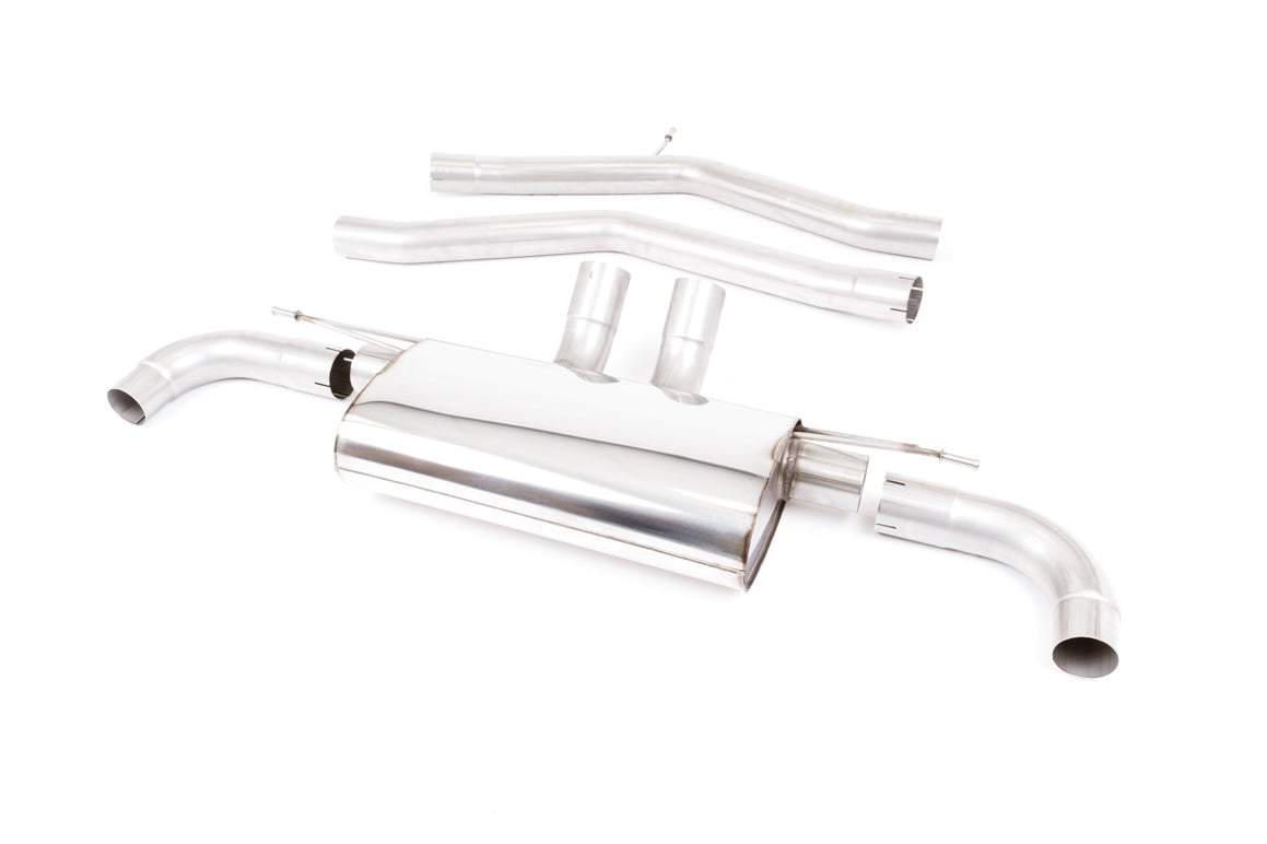 Milltek Non-Resonated and Non-Valved Axle-Back Exhaust - A90/A91 Supra 3.0