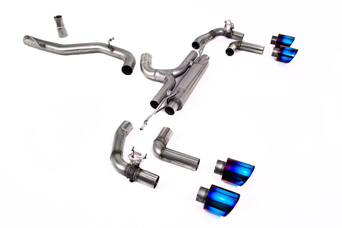 Milltek Race Catback Exhaust System MK8/MK8.5 R (Loudest Sound)