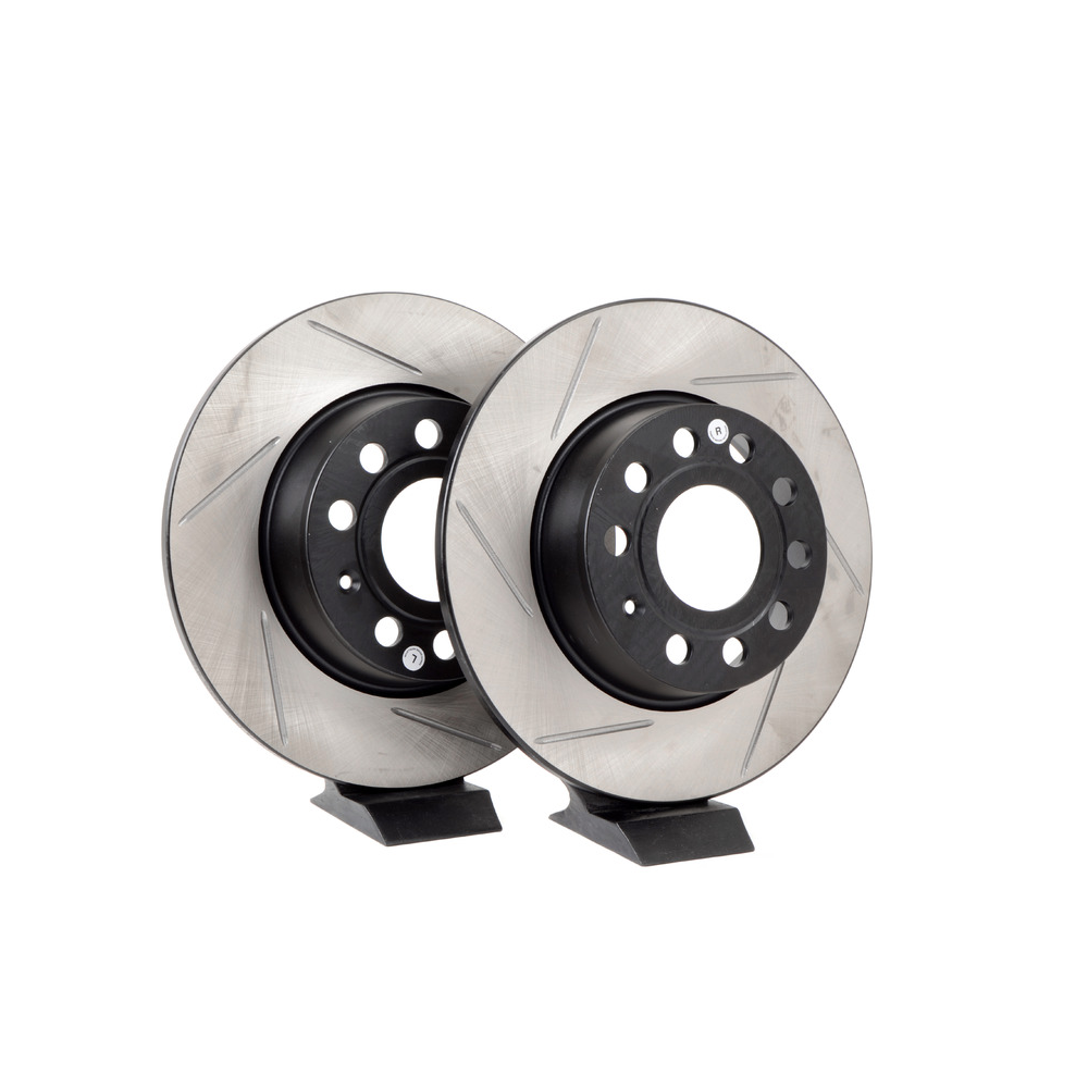 STOPTECH Rear Rotors Slotted 253x10
