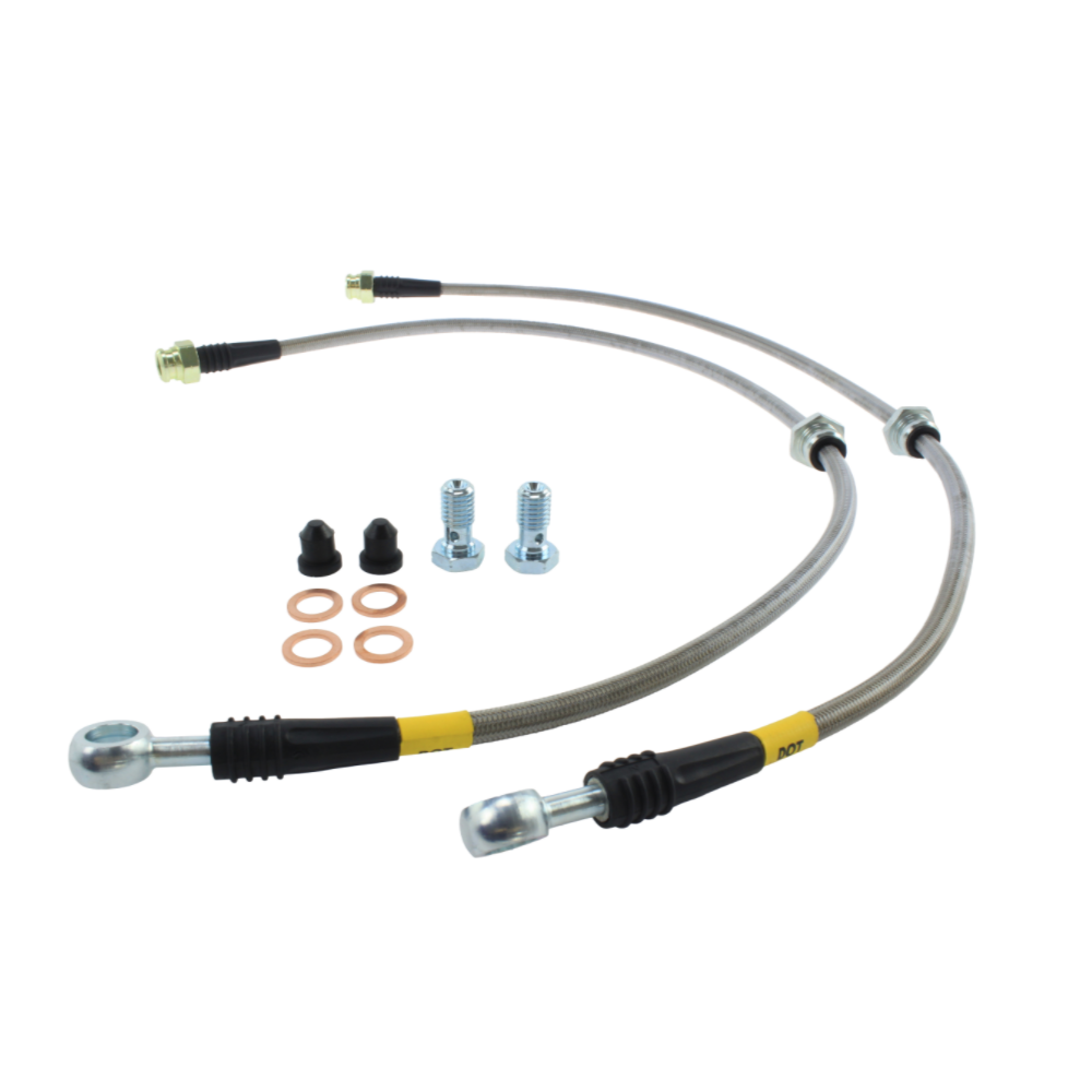 STOPTECH Stainless Steel Front Brake Lines MQB