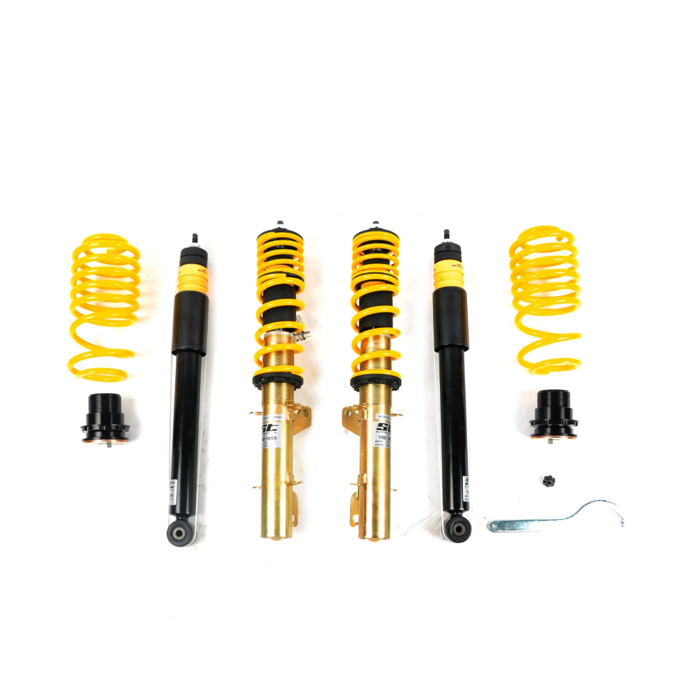 ST Suspensions XA Performance Coilovers - VW MK7 Golf 1.4L/1.8L (49.8mm clamp diameter front strut) WITHOUT EDC