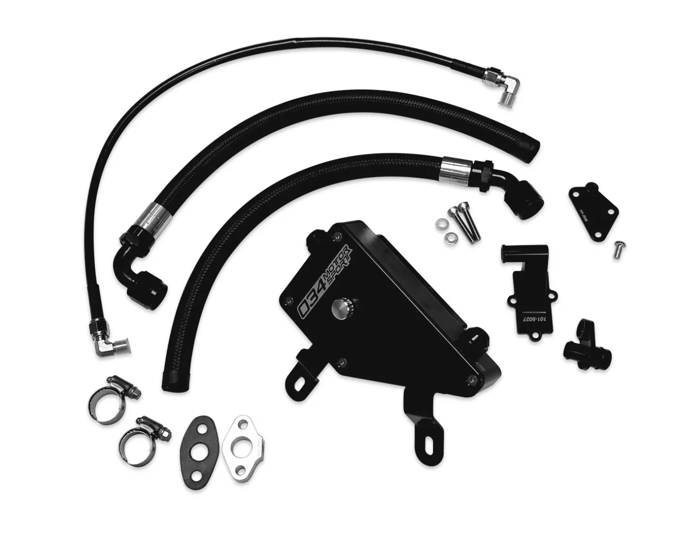 034Motorsport Aluminum Catch Can Kit - 8V.5 RS3 and 8S TTRS