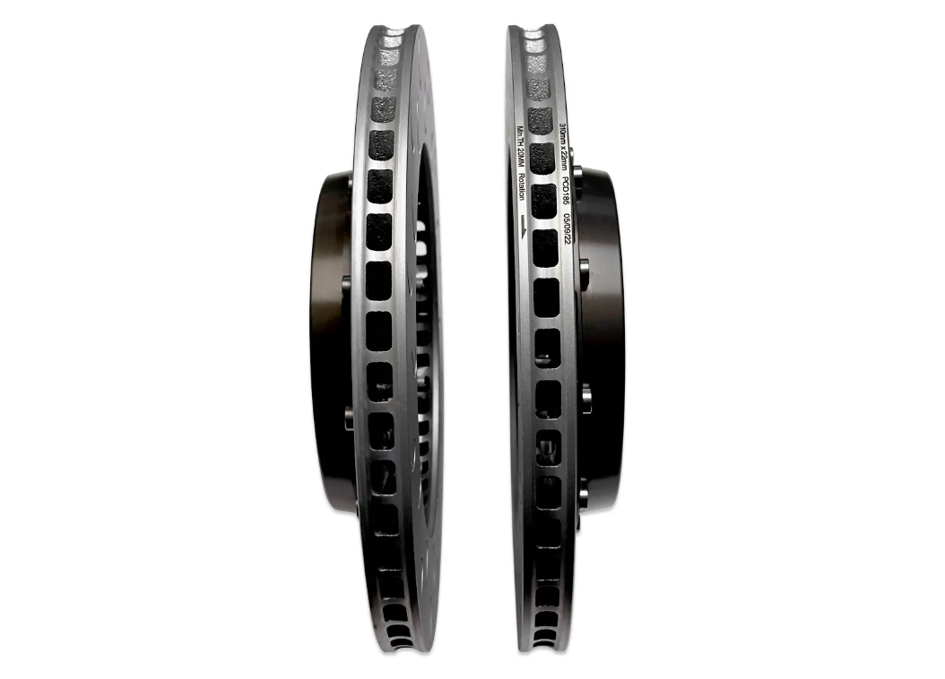 034Motorsport 2-Piece Floating Rear Brake Rotor 310mm Upgrade - MQB/MQB-EVO