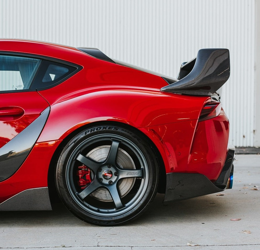 SEIBON TD-Style Carbon Fiber Rear Spoiler - A90/A91 Supra