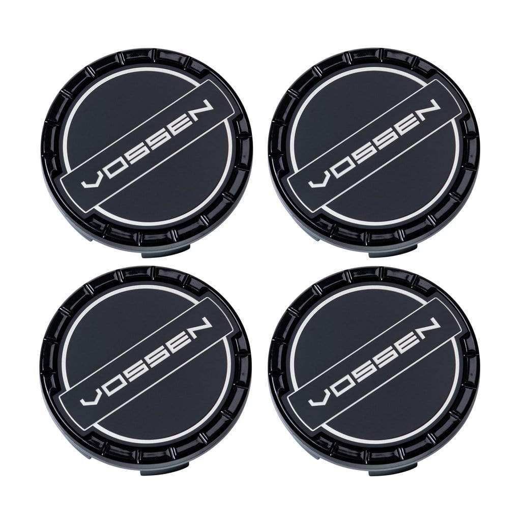 Vossen Classic Billet Sport Cap Set For CV/VF/HF Series Wheels (Gloss Black)