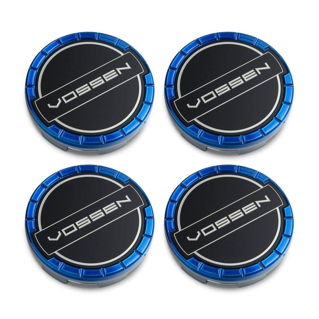 Vossen Classic Billet Sport Cap Set For CV/VF/HF Series Wheels (Fountain Blue)