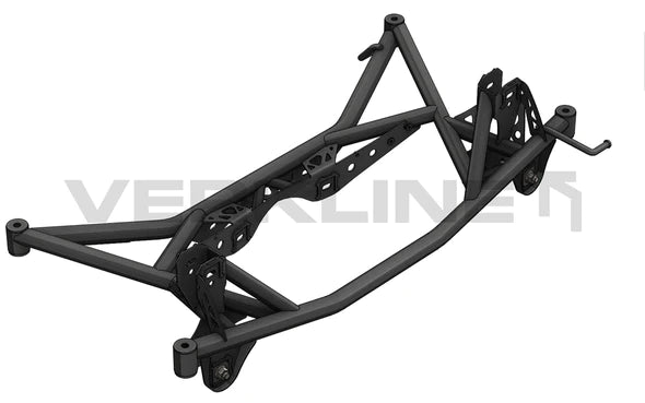 VERKLINE Rear Lightweight Tubular Subframe For FWD Cars - MQB/MQB Evo FWD