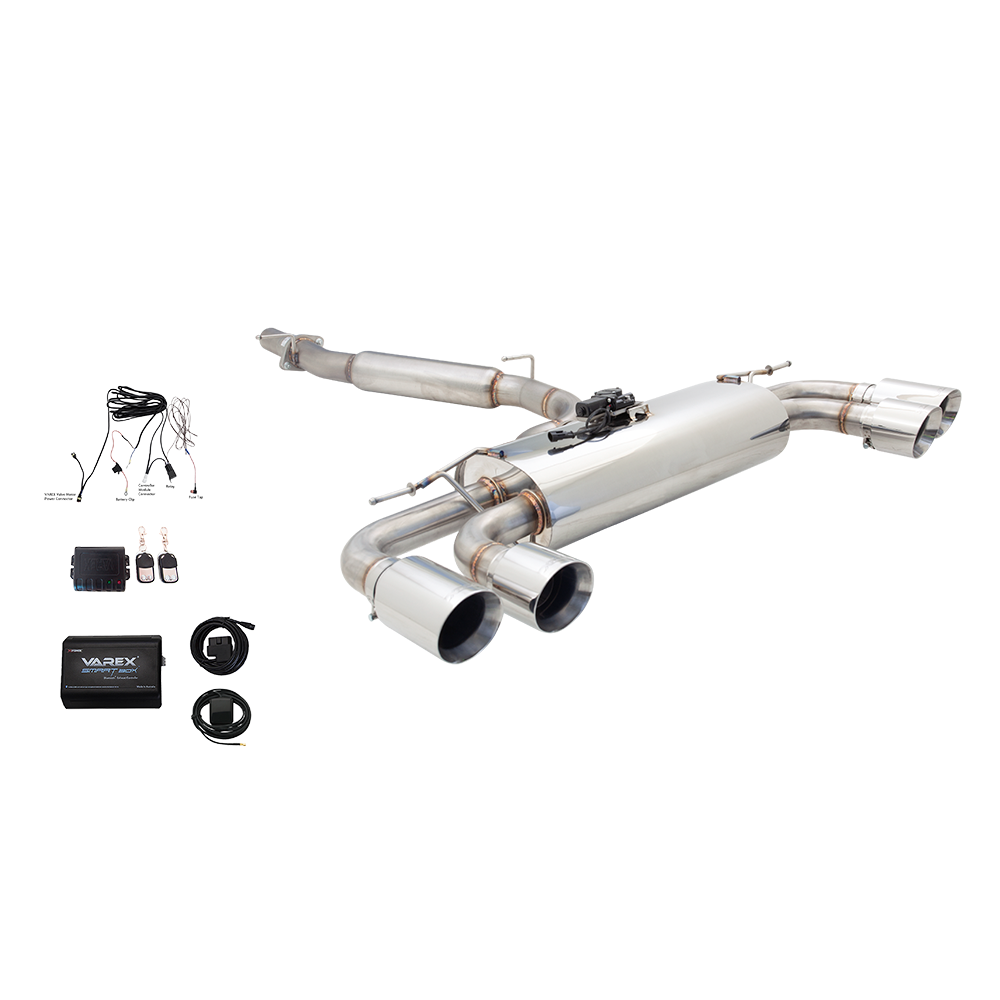 XForce 3 Stainless Steel Cat-Back Exhaust System 8V S3