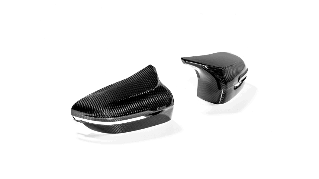 Akrapovic Carbon Fiber Mirror Cap Set - BMW F91/F92/F93 M8