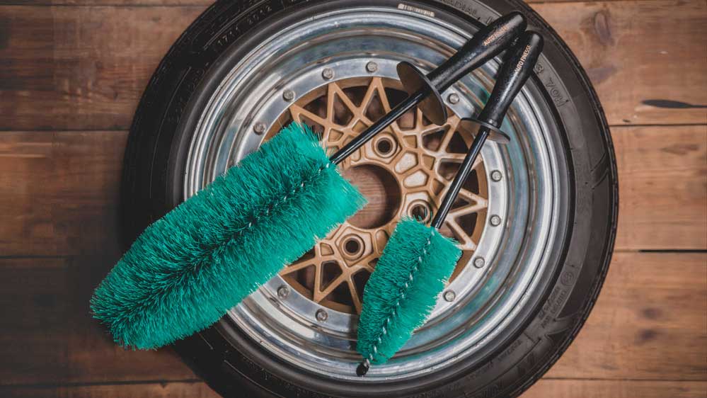 Auto Finesse Mini Barrel Brush Wheel Detailing Brush
