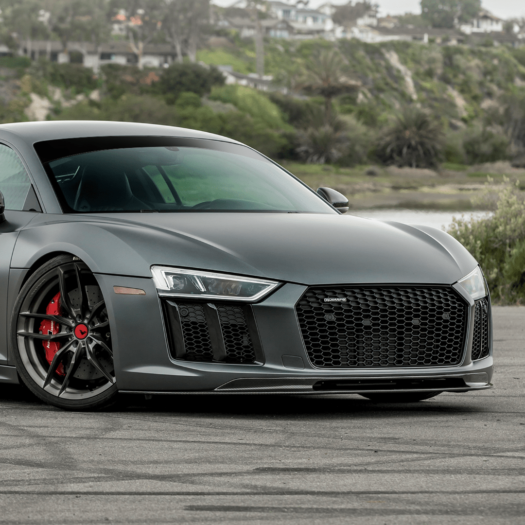 Audi R8 Carbon Fiber Front Spoiler - Vorsteiner Wheels  - Aero - [tags]