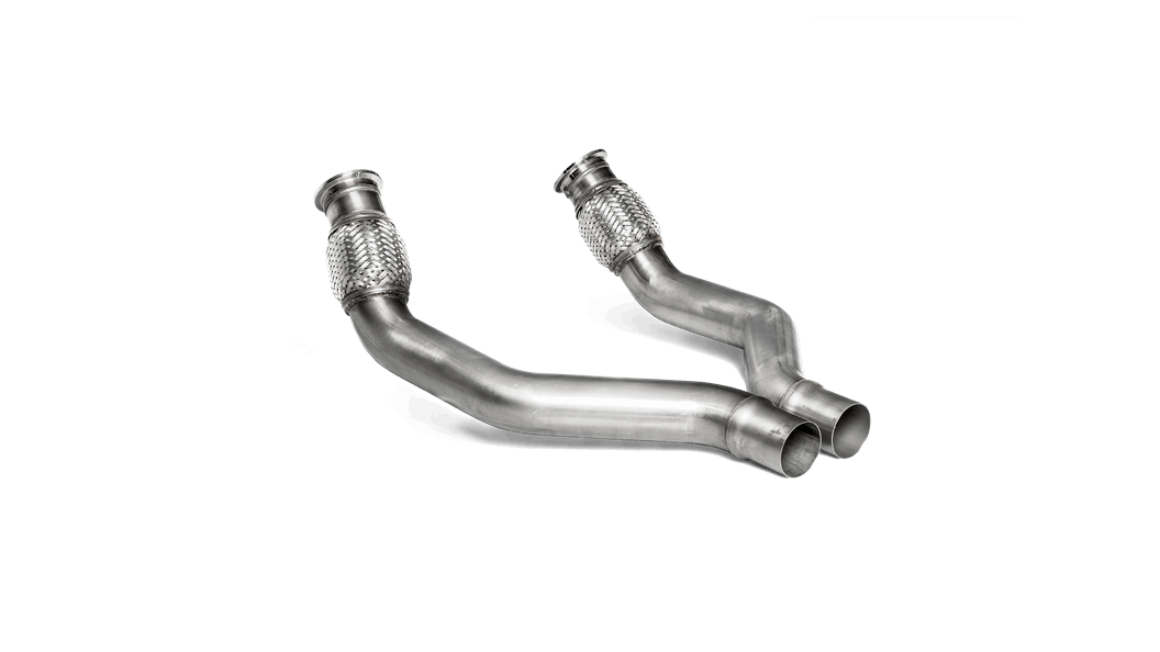 Akrapovic Link Pipe Set (SS) - Audi C7 RS6 Avant and RS7
