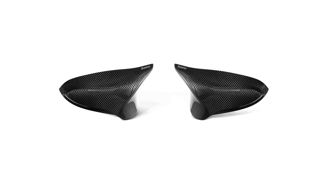 Akrapovic Carbon Fiber Mirror Cap Set - BMW F80/F82/F83 M3/M4