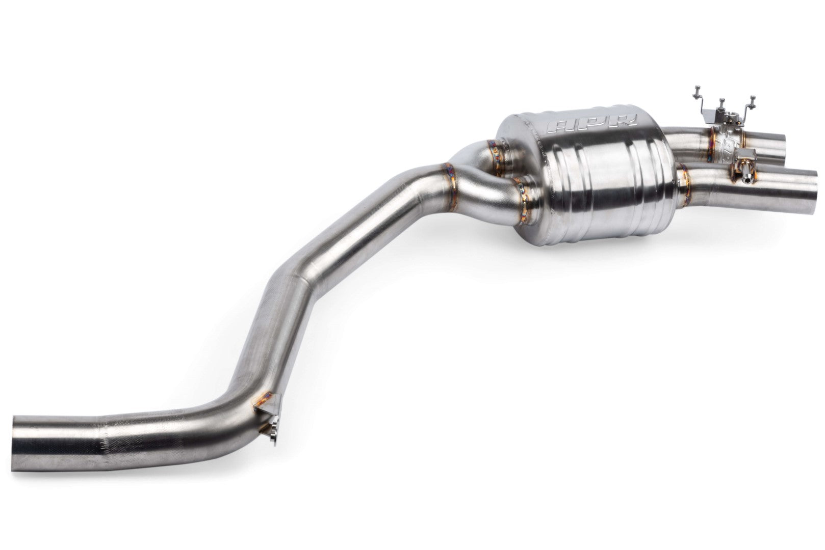 APR Catback Exhaust With Center Muffler - 4.0 TFSI - C7 S6/S7