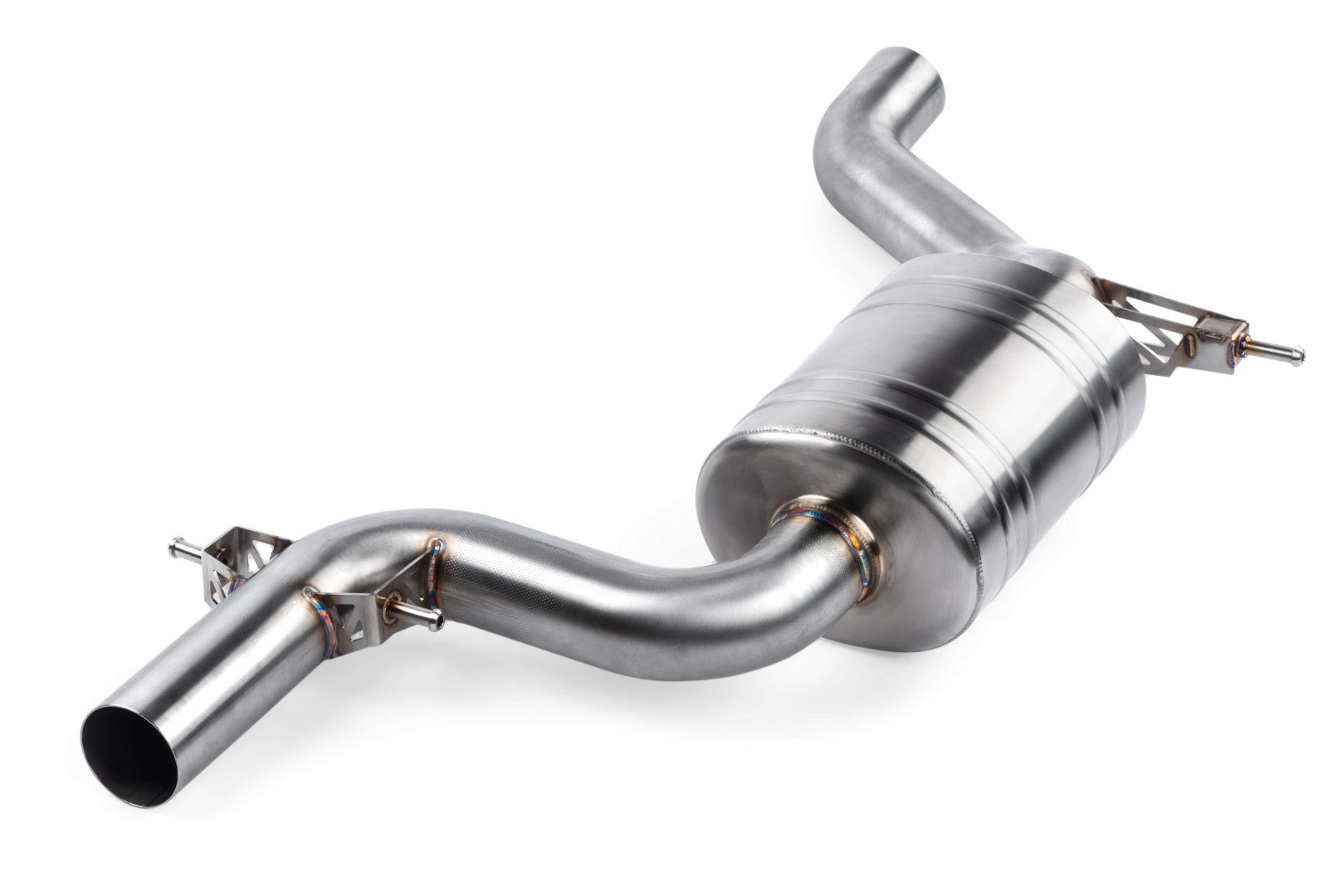 APR Catback Exhaust System With Front Muffler - MK6 GTI