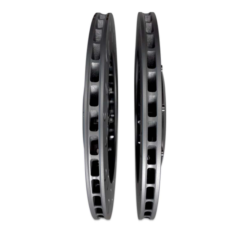 034Motorsport 2-Piece Floating Rear Brake Rotor Upgrade Kit - B8/B8.5 S4/S5
