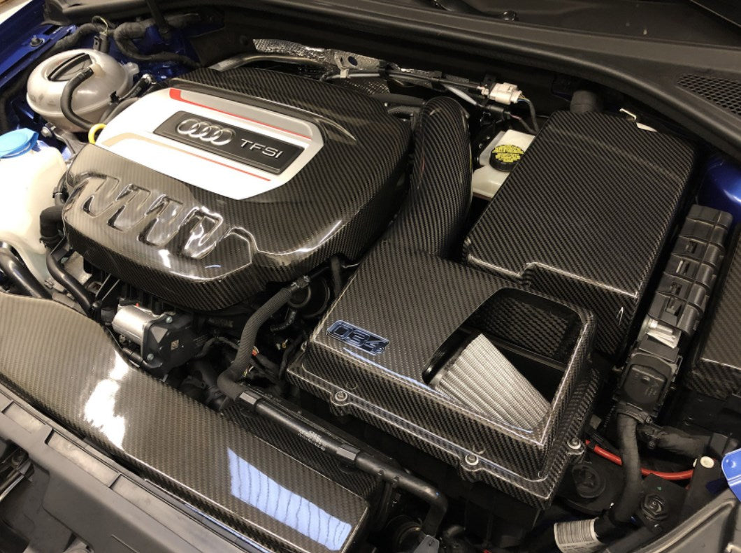034Motorsport X34 Carbon Fiber Open-Top Intake System - 8V A3/S3/TT/TTS, MK7 Golf/GTI/R, & MK7 GLI 1.8T/2.0T GEN 3