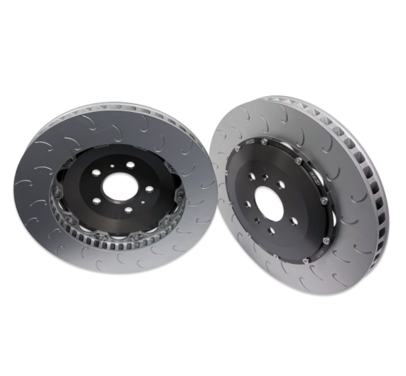 034Motorsport 2-Piece 356x32mm Floating Rear Brake Rotor Upgrade Kit - Audi R8 Gen 1/1.5