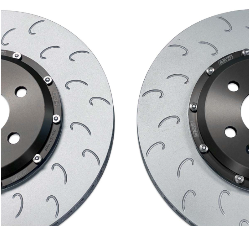 034Motorsport 2-Piece Floating Front Brake Rotor Upgrade Kit - B8/B8.5 S4/S5