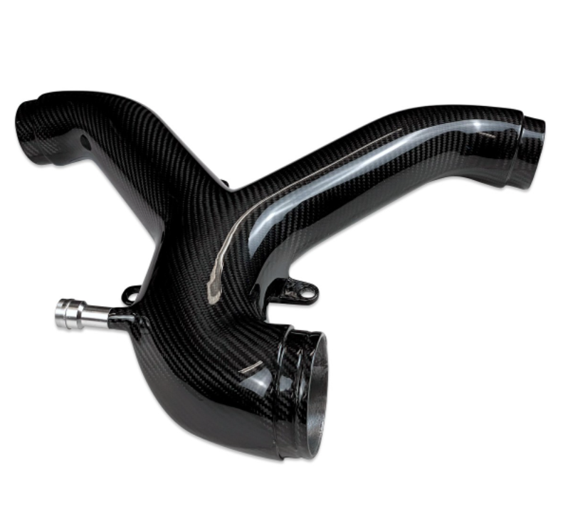 034Motorsport Carbon Fiber RS4 2.7T Y-Pipe - B5 S4 & C5 A6/Allroad