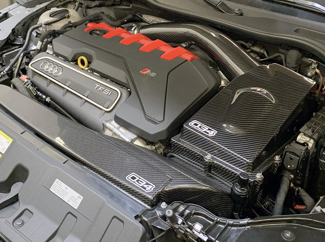 034Motorsport X34 Carbon Fiber Closed-Top Intake Bundle 8V RS3 · 8S TT RS