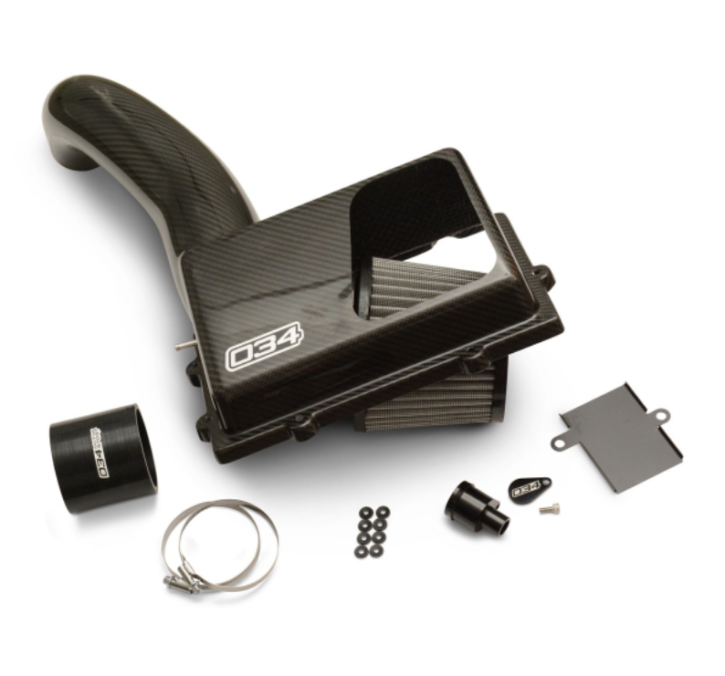034Motorsport X34 Carbon Fiber Open-Top Intake System - 8V A3/S3/TT/TTS, MK7 Golf/GTI/R, & MK7 GLI 1.8T/2.0T GEN 3