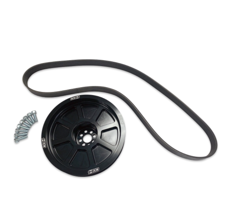 034Motorsport 3.0 TFSI Supercharger 190MM Crank Pulley Upgrade - B8/B8.5 S4/S5/Q5/SQ5 & C7 A6/A7